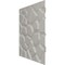 Ekena Millwork 19 5/8in. W x 19 5/8in. H Dublin EnduraWall Decorative 3D Wall Panel Covers 2.67 Sq. Ft. WP20X20DUCST - alternate 4